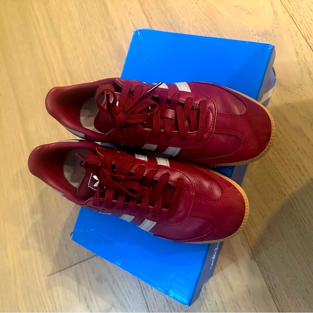Adidas Samba OG Burgundy Sneakers